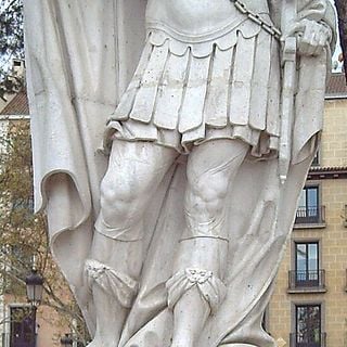 Statue of Wamba, Madrid