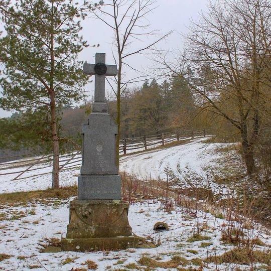 Kříž na severním okraji Hrabové