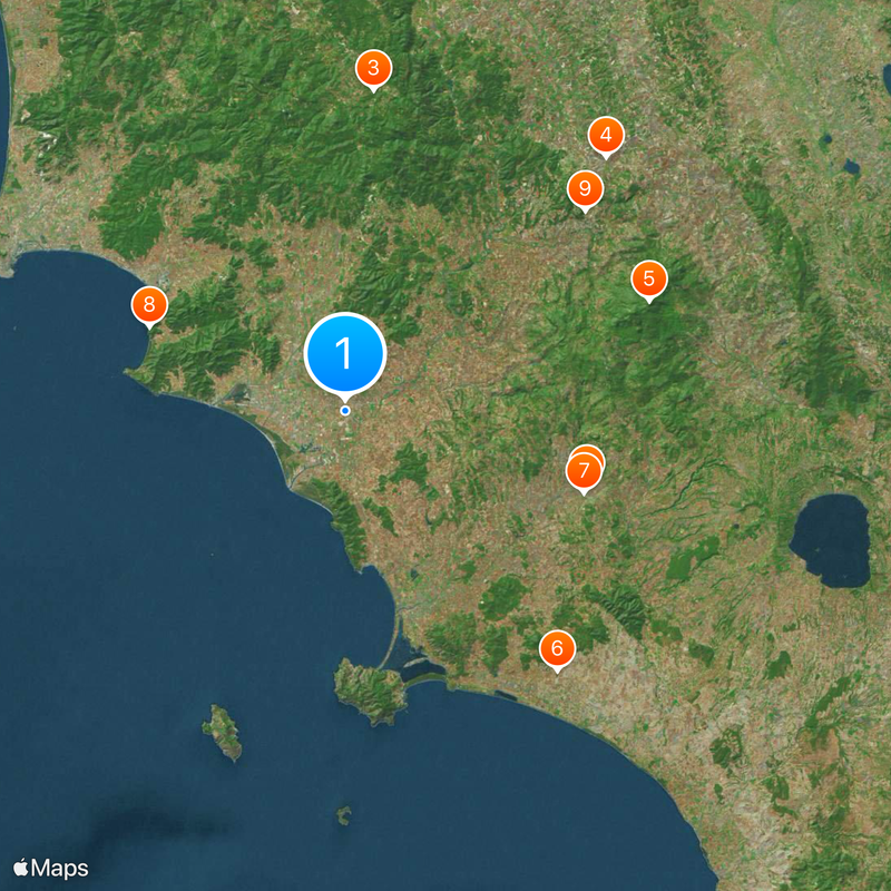 Province of Grosseto Map
