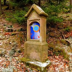 9. zastavení na křížové cestě na Starou Horu