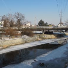 Bridge of Vsetínská street over the Rožnovská Bečva