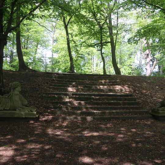 Schodiště se sfingami