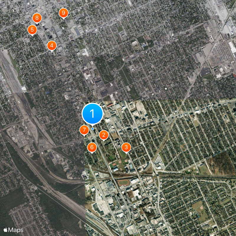 CKLW Map