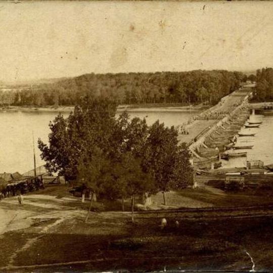 Aksai River crossing