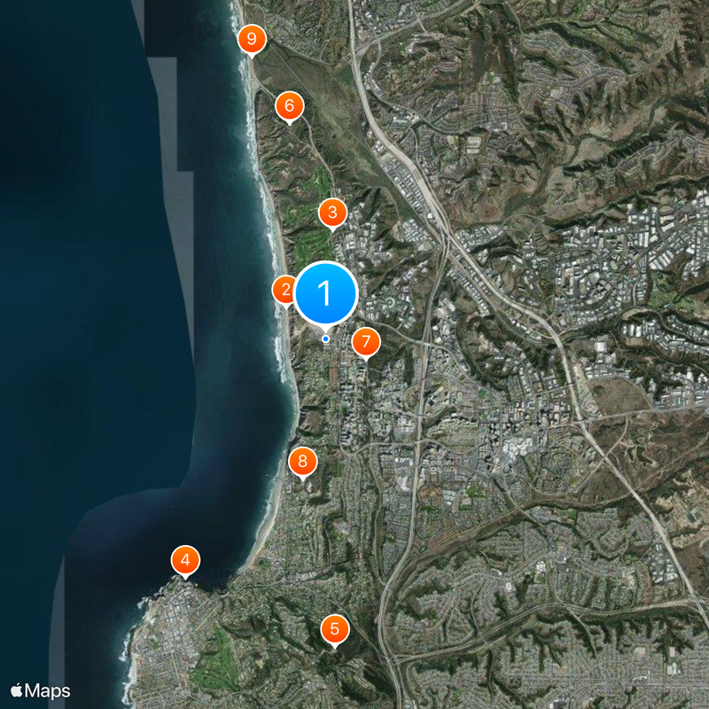 Salk Institute for Biological Studies Carte