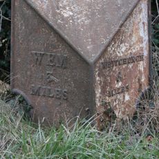 Milepost At Ngr Sj 5246 3345