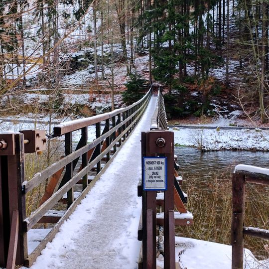 Lávka ke Svatošským skalám