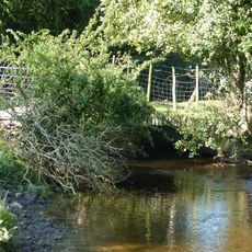 Calver weir and water management system 200m north east of Stocking Farm