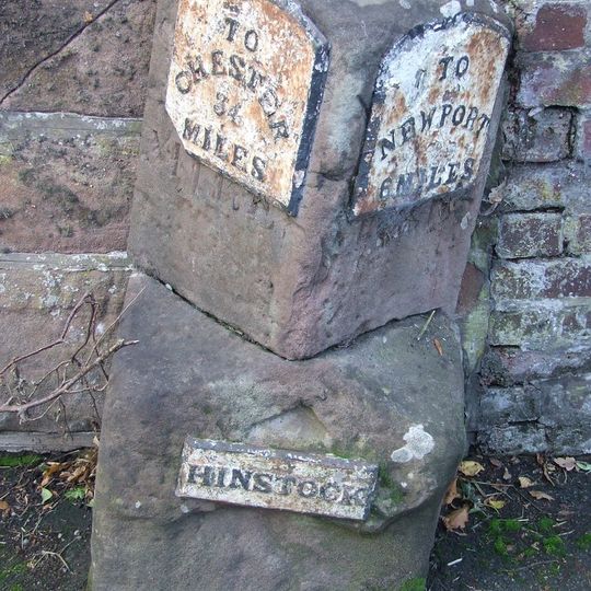 Milestone Approximately Ten Metres To South Of Holly House