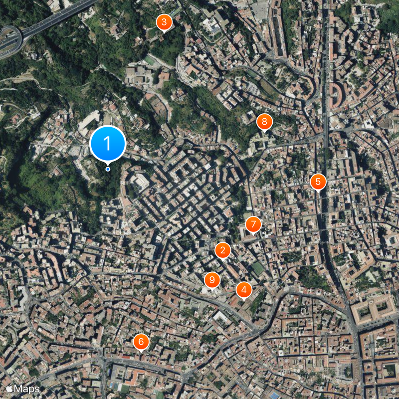 Fontanelle cemetery Map