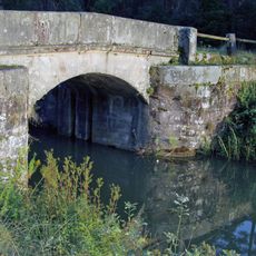 Bogenbrücke der Schleuse 52