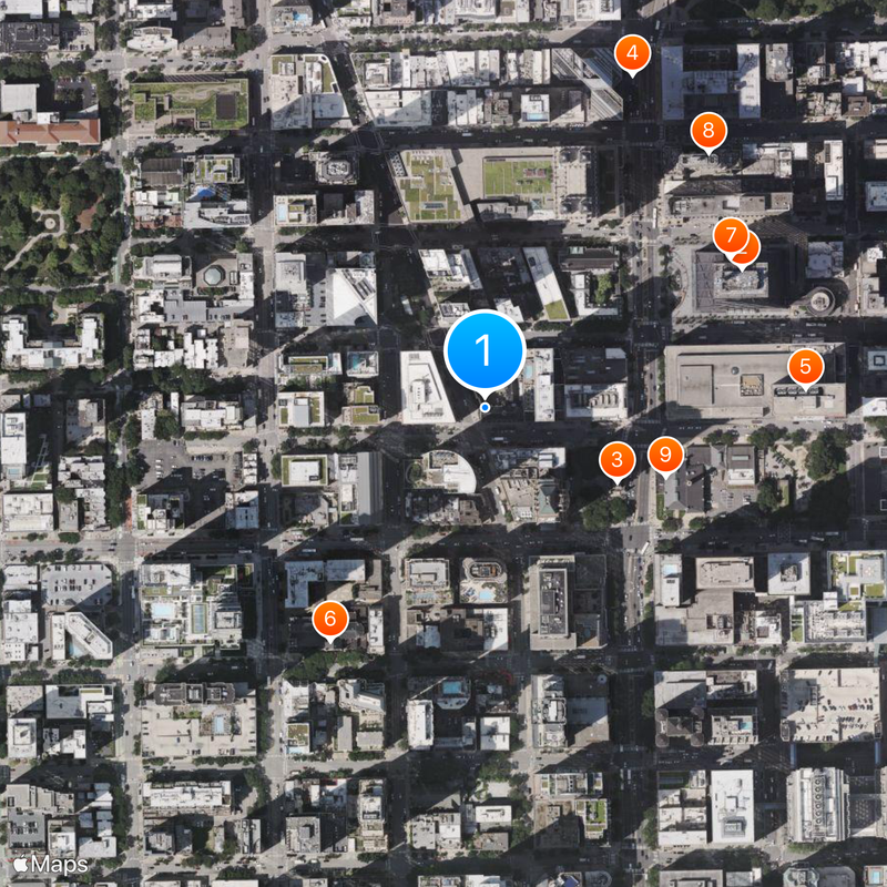 Roman Catholic Archdiocese of Chicago Map