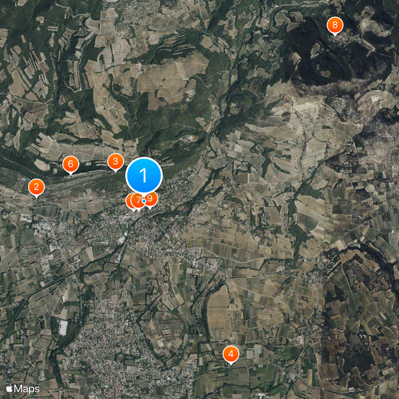 Beaumes-de-Venise Map