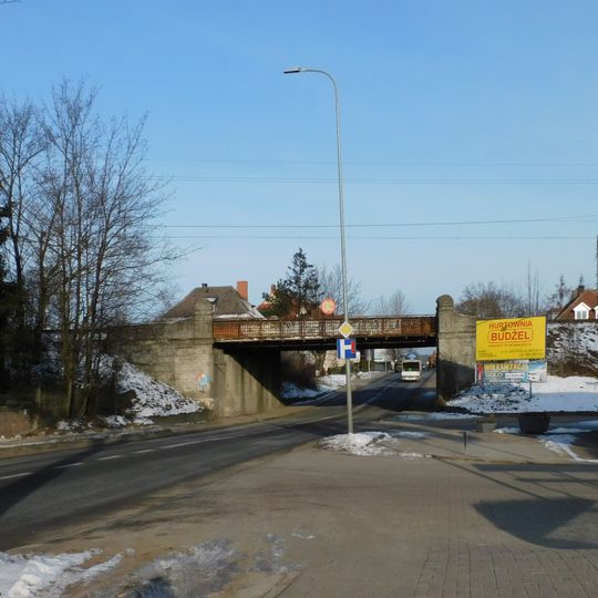 Wiadukt kolejowy nad ulicą Portową