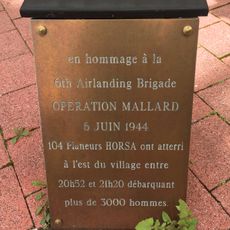 Commemorative plaque