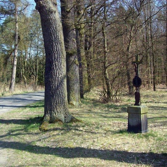 Kříž jižně od Varvažovské Paseky