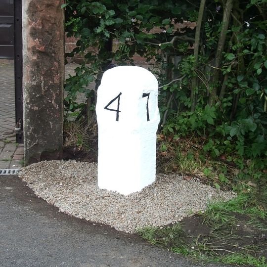 Milestone At National Grid Reference Ny 43320 65430