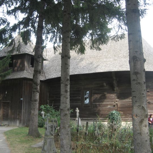 Wooden church in Drăgușeni, Suceava