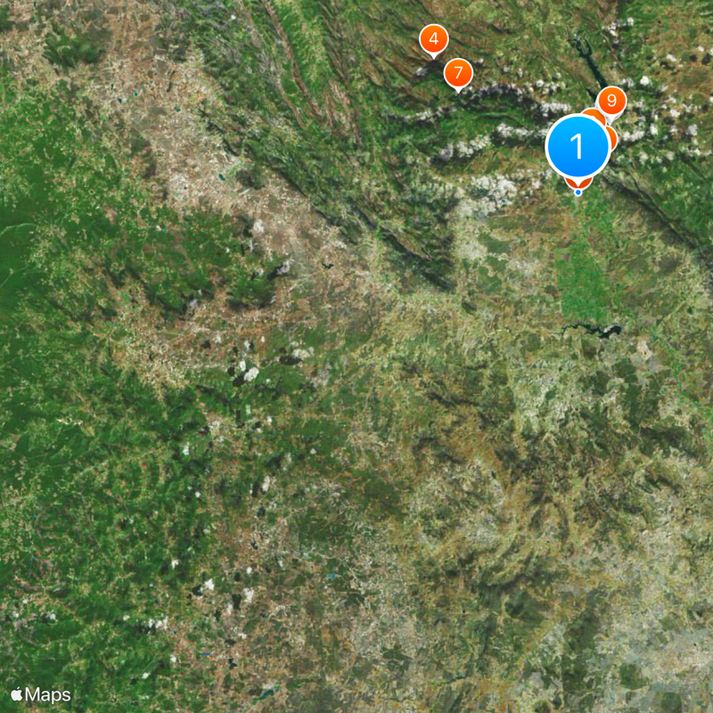 Livramento de Nossa Senhora Karte