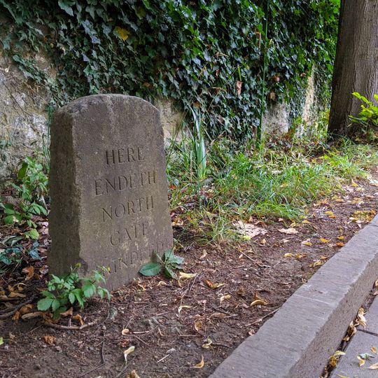 Stone On The West Side Of Parks Road Opposite Wadham Cottage