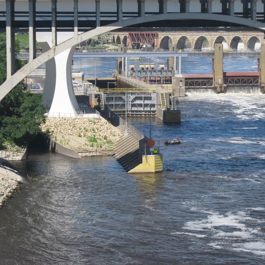 Saint Anthony Falls Lower Lock and Dam
