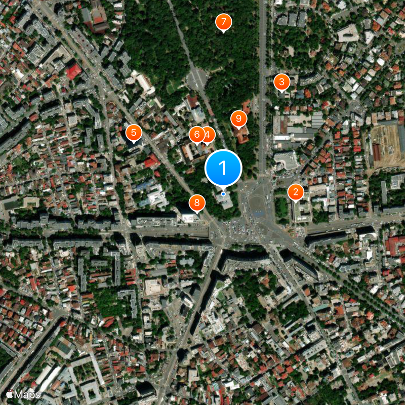 “Grigore Antipa” National Museum of Natural History Mapa