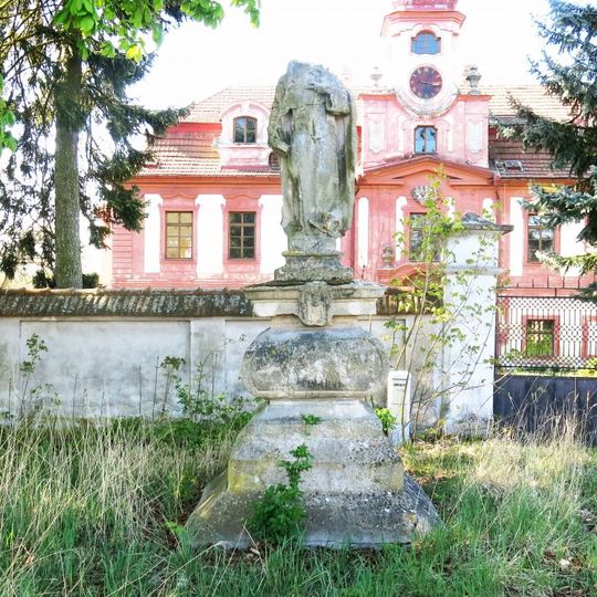 Socha Františka Xaverského v Horním Krnsku