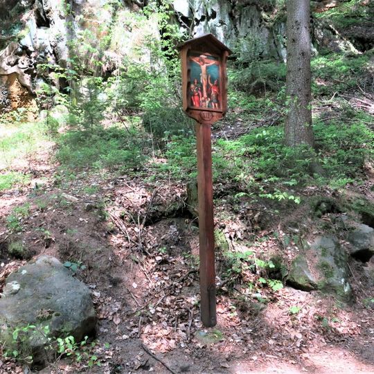 Obrázek XII. zastavení křížové cesty u Svojkova