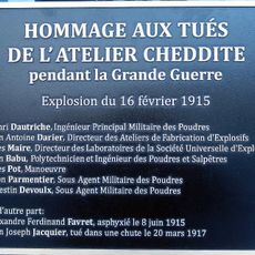 Plaque commémorative