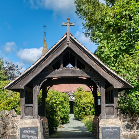 St Garmon's Church Lychgate