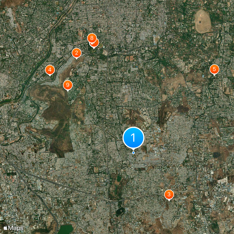Vishwakarma Institute of Technology Map