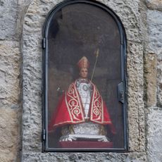 Niche of Saint Fermin in Cuesta de Santo Domingo, Pamplona