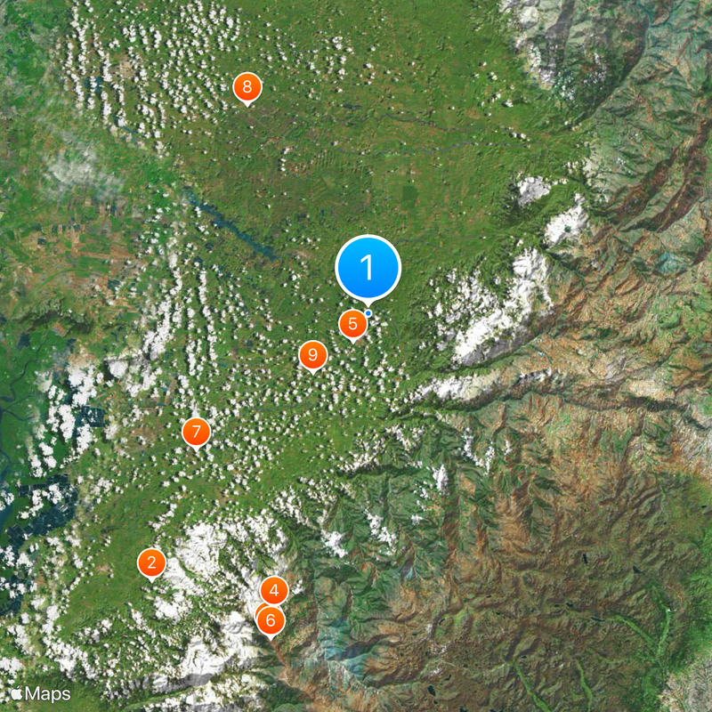 La Troncal Canton Map