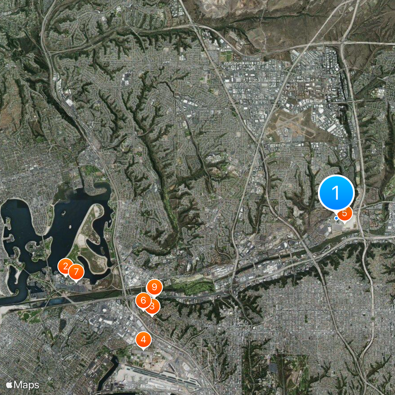 Snapdragon Stadium Mapa