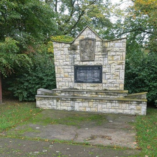 Pomník obětí okupace 1939-1945 v Háji u Duchcova