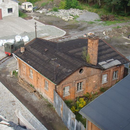 Budynek dawnej kuźni i magazynu chemicznego w zespole szybu Maciej w Zabrzu