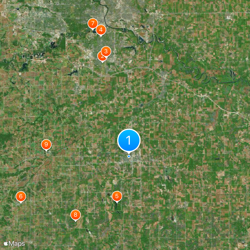 Simpson College Map