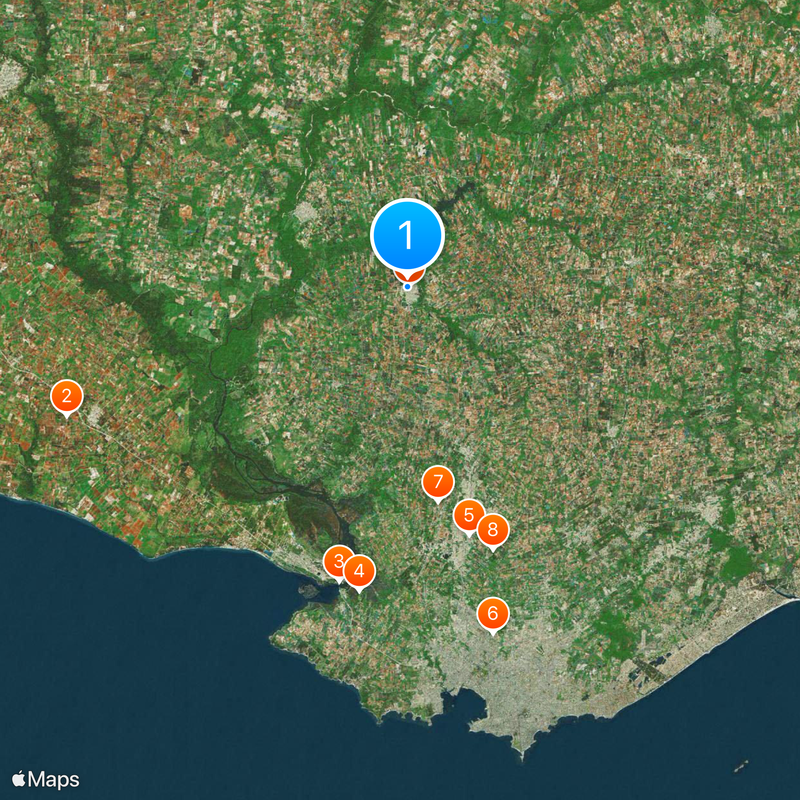 Canelones Map