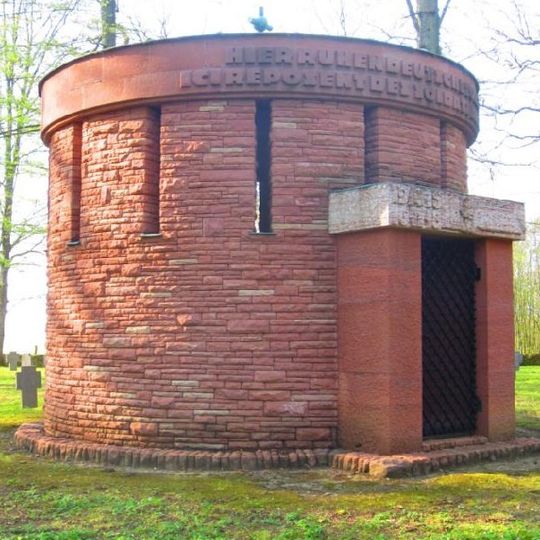 Lissey German military cemetery chapel