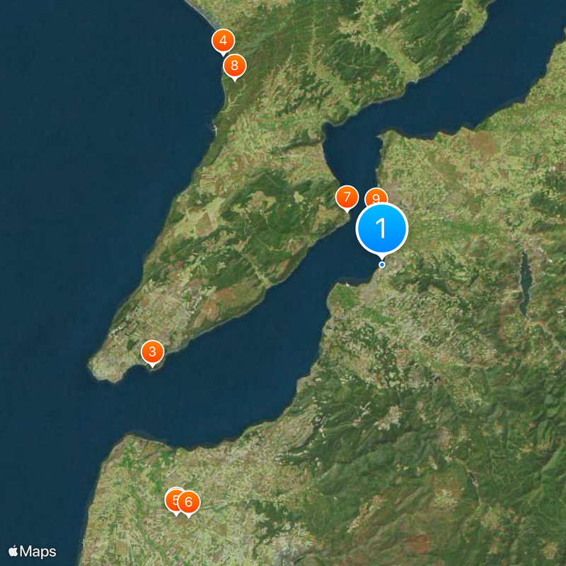 Çanakkale Onsekiz Mart University Map