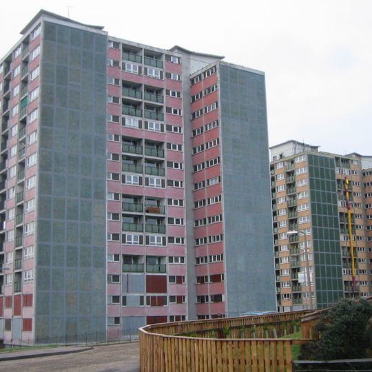 Oxgangs high rise flats