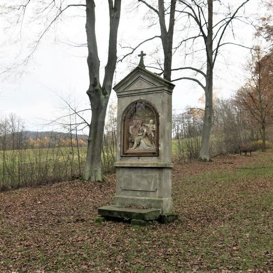 Kaplička VII. zastavení křížové cesty u Cvikova