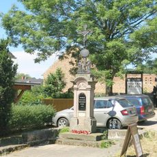 Kříž u Vísecké rychty v Kravařích