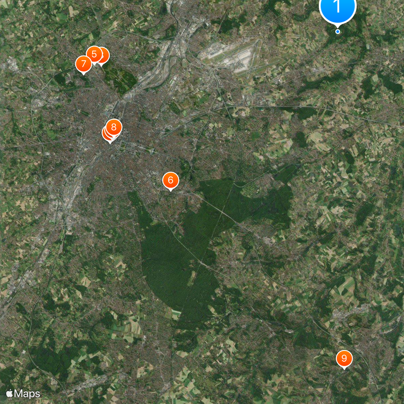 Brabant flamand Carte