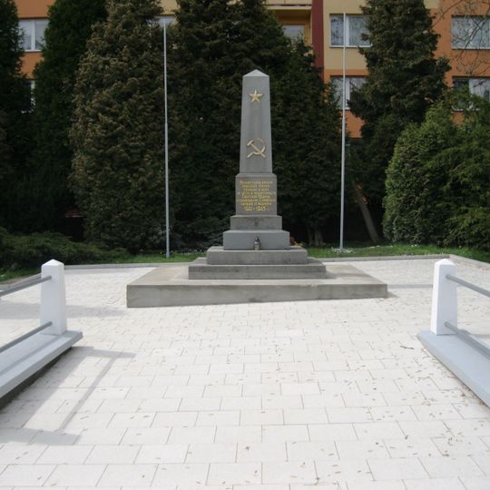 Red Army monument in Bruntál