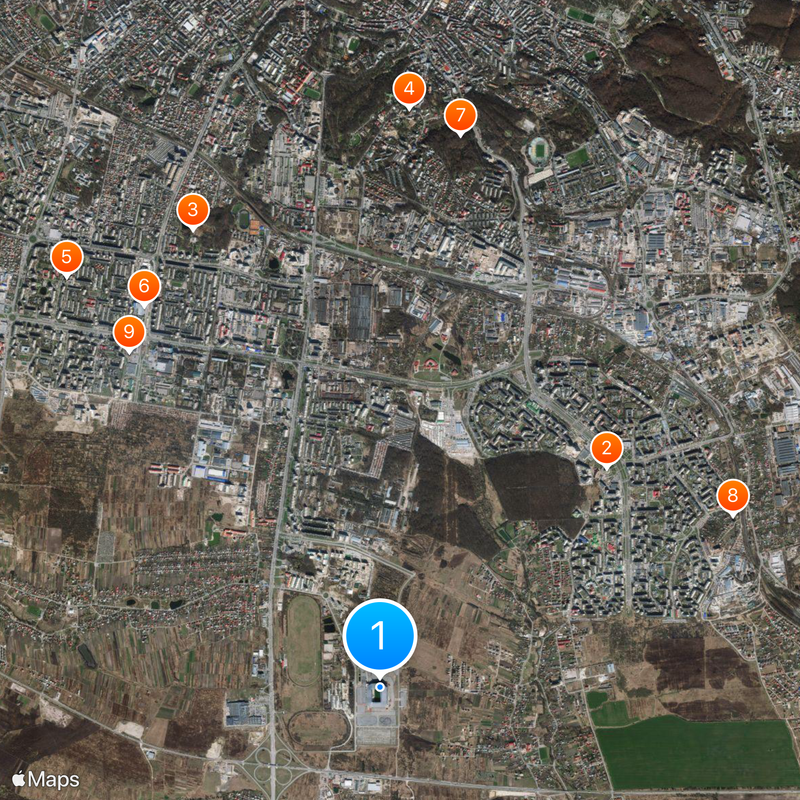Arena Lviv Mappa