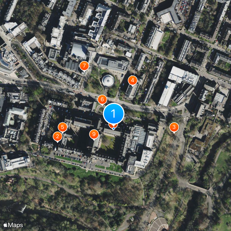 Hunterian Museum and Art Gallery Map