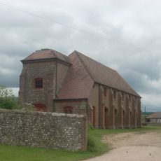 Barn At South Stoke Farm To The South West Of The Farmhouse
