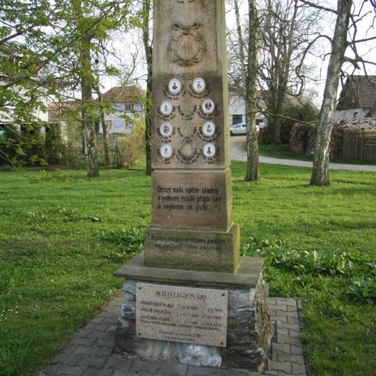 Památník obětem 1. sv. války ve Vraníně