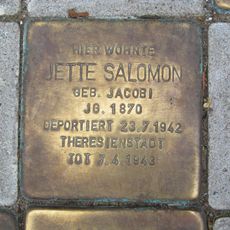 Stolperstein em memória de Jette Salomon